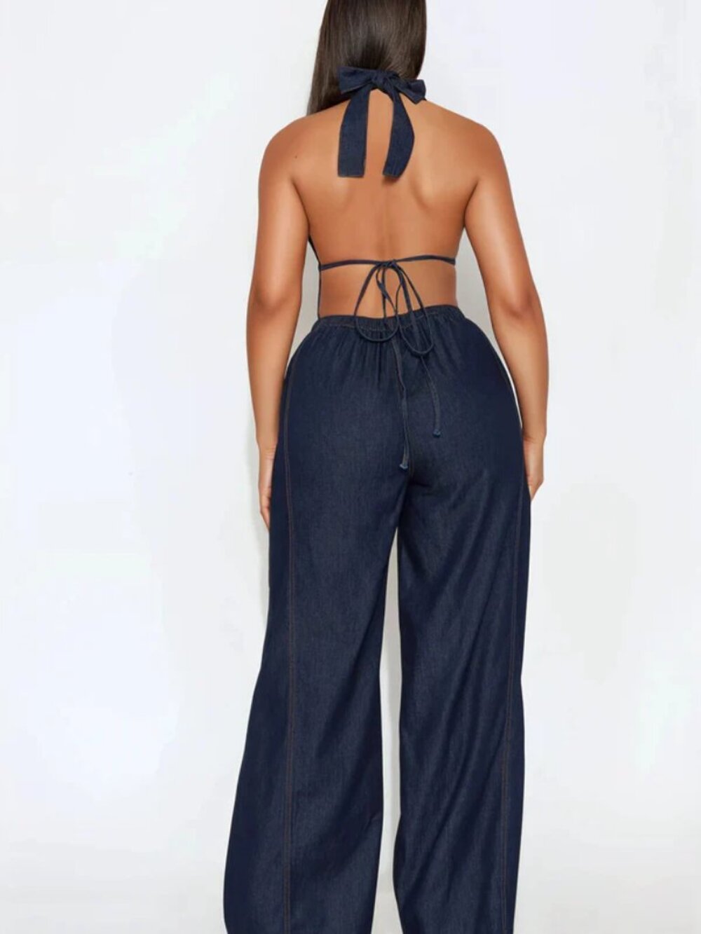 Denim Jumpsuit - Picture 2 of 2